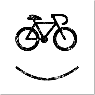 Happy cycling lovers Posters and Art